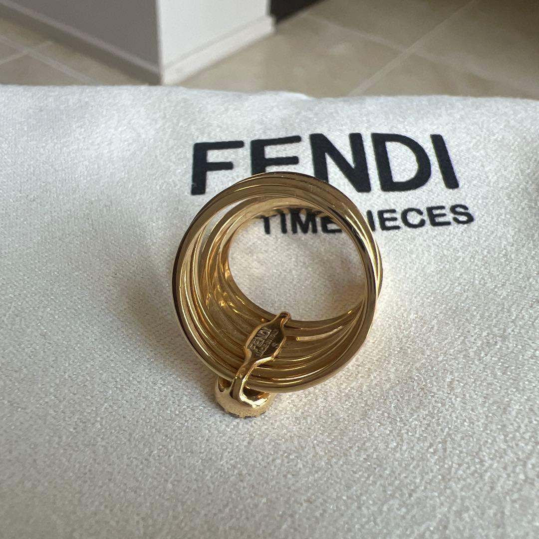 フェンディ　オーロック　リング　S