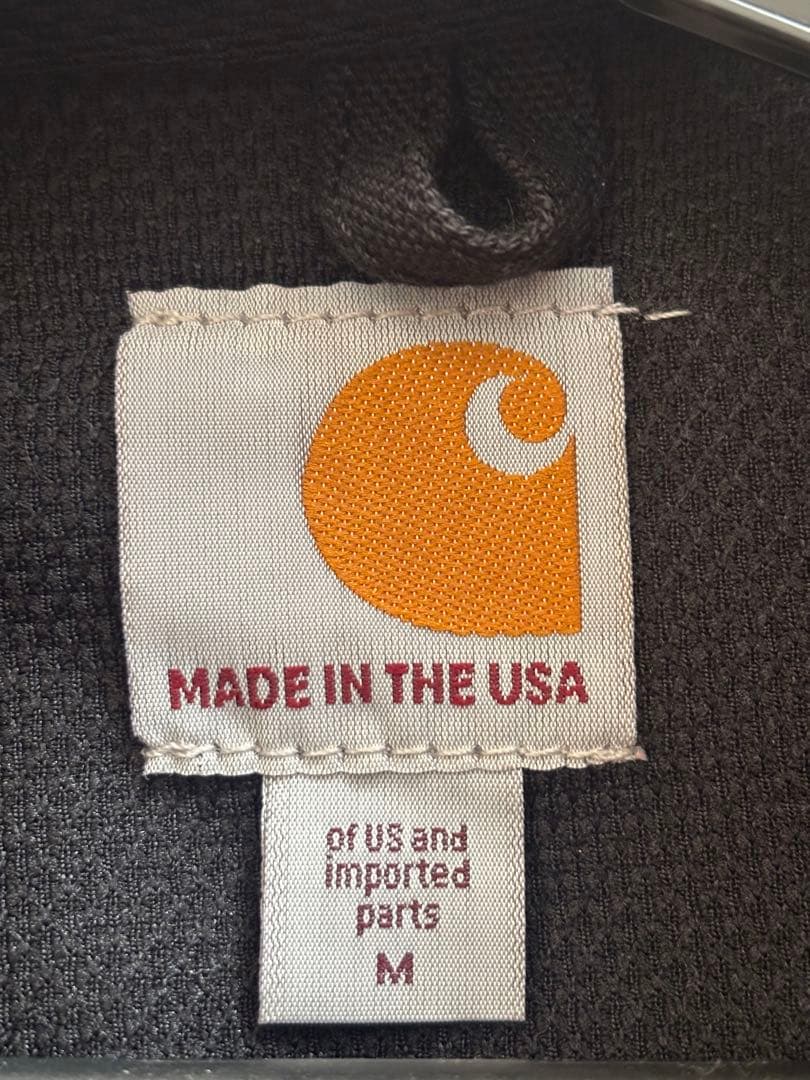 カーハート　ダックアクティブジャケット　サーマル　ブラック　Carhartt