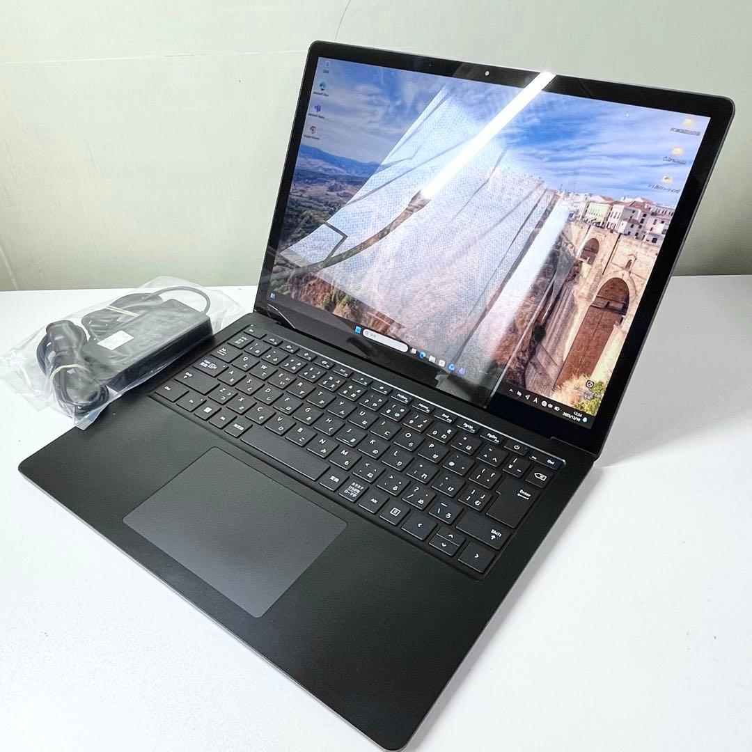 【美品】Surface Laptop4 ブラック 16GB i7 バッテリー良