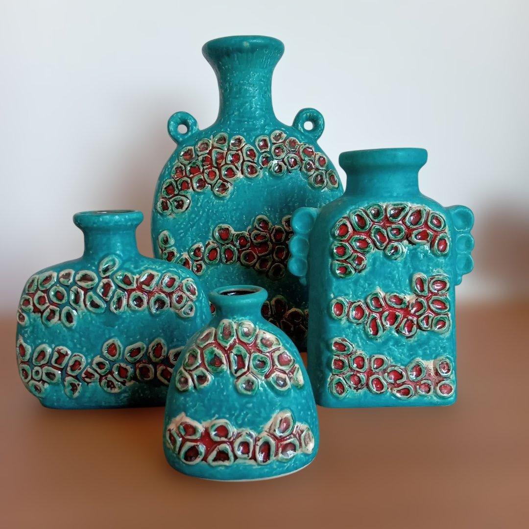 西ドイツ陶器　Fat Lavaコレクション　ミッドセンチュリーデザイン