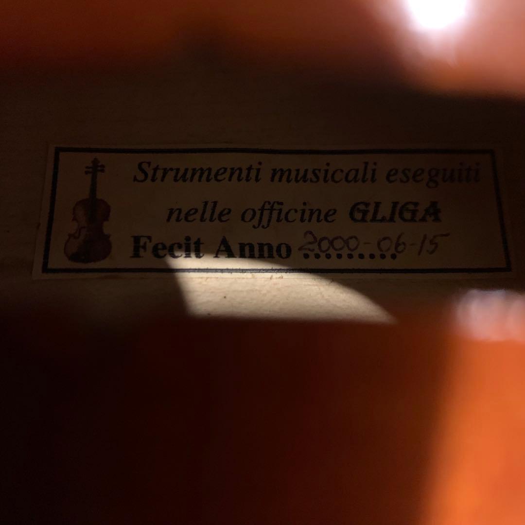 GLIGA グリガ バイオリン FECIT Anno 2000 4/4 弓付