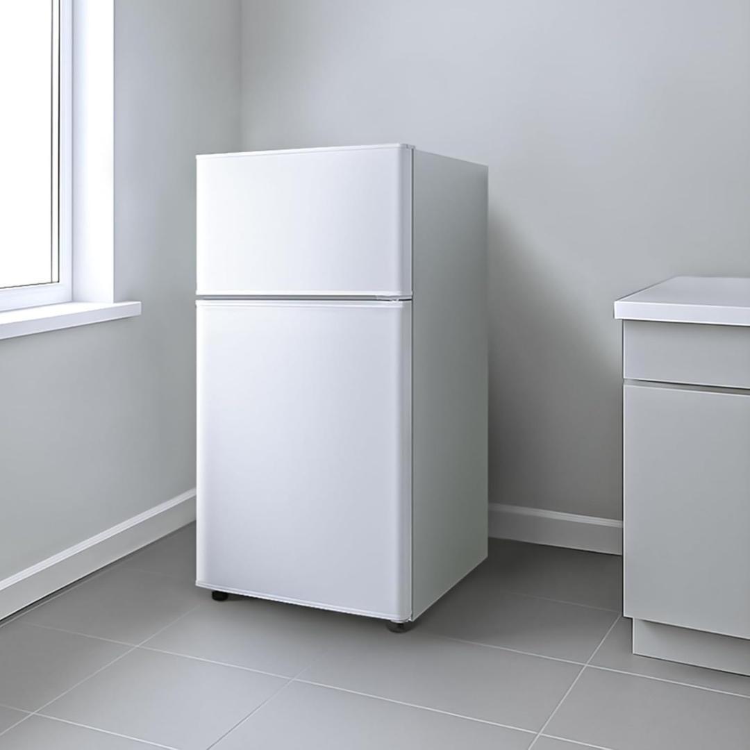 【コンパクト•省エネ性能•静音性】冷蔵庫 60L 一人暮らし冷凍庫付きR2895