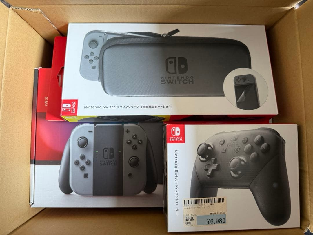Nintendo Switch 本体+ Proコントローラー +キャリングケース