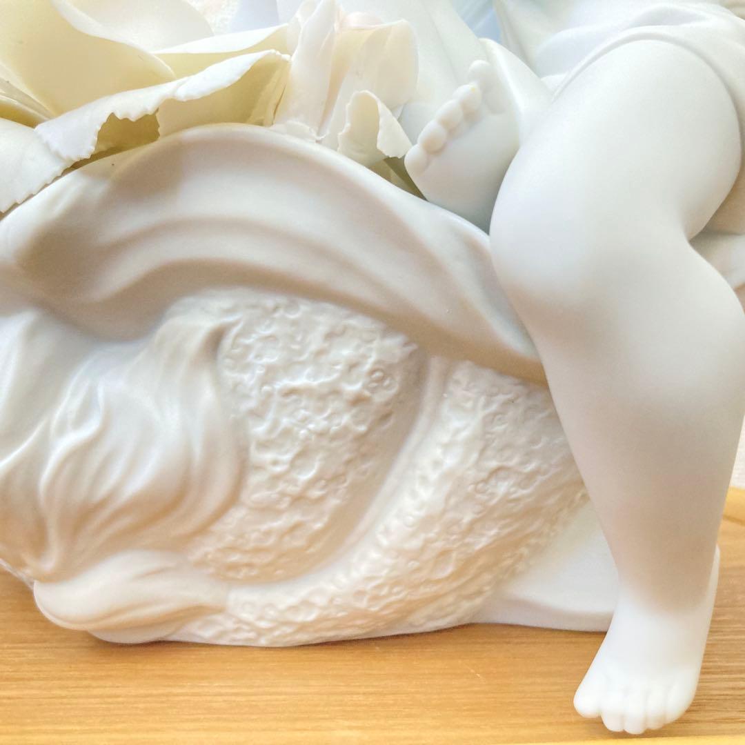 【LLADRO】美の輝き グレイスシリーズ バラ 妖精 フェアリー 置物