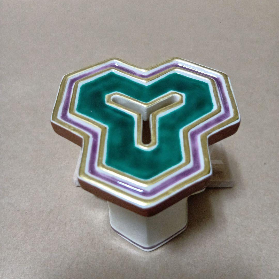 茶道具　比沙門亀甲蓋置