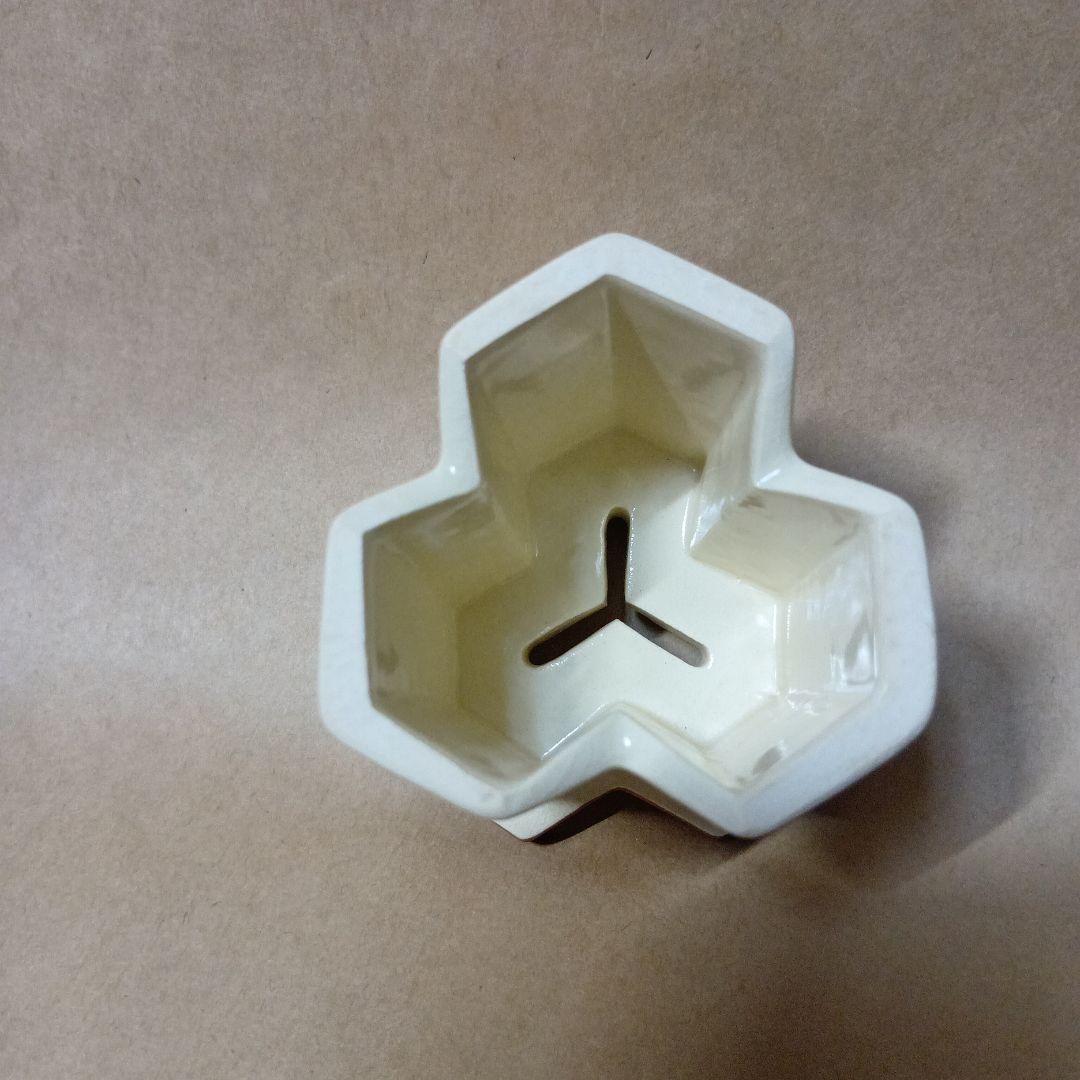 茶道具　比沙門亀甲蓋置