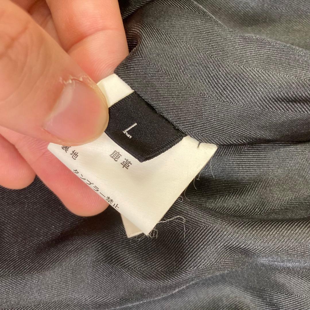 HOSUディアスキンレザーライダースLバックラッシュルードギャラリー