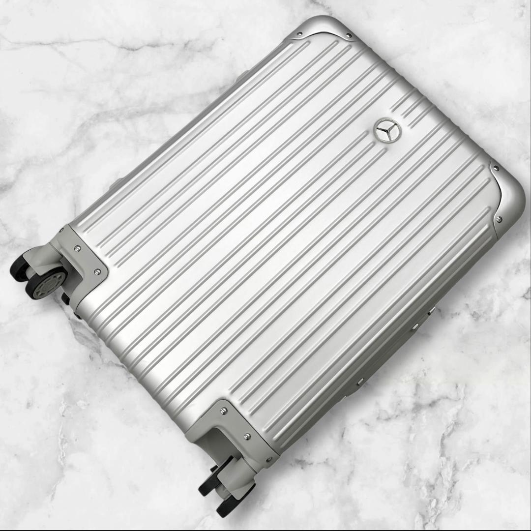 未使用 メルセデスベンツ スーツケース TSAロック 4輪 アルミスーツ 32L