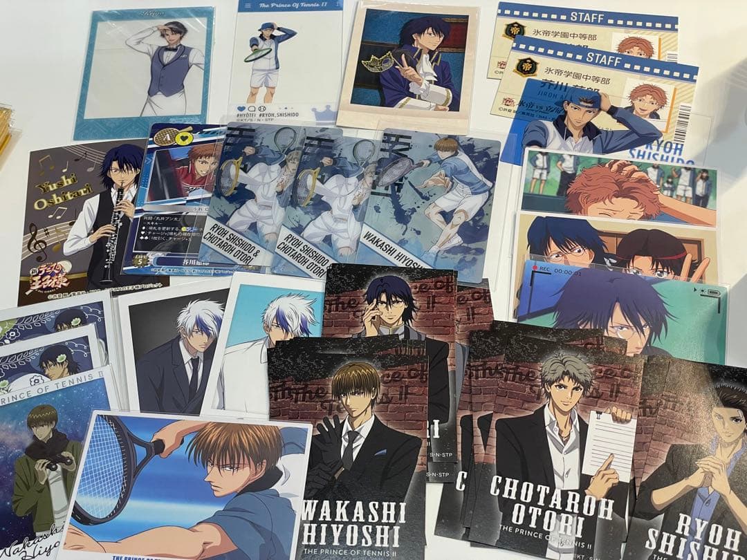 テニスの王子様 テニプリ 氷帝 跡部景吾 忍足侑士 他 紙類 まとめ売り