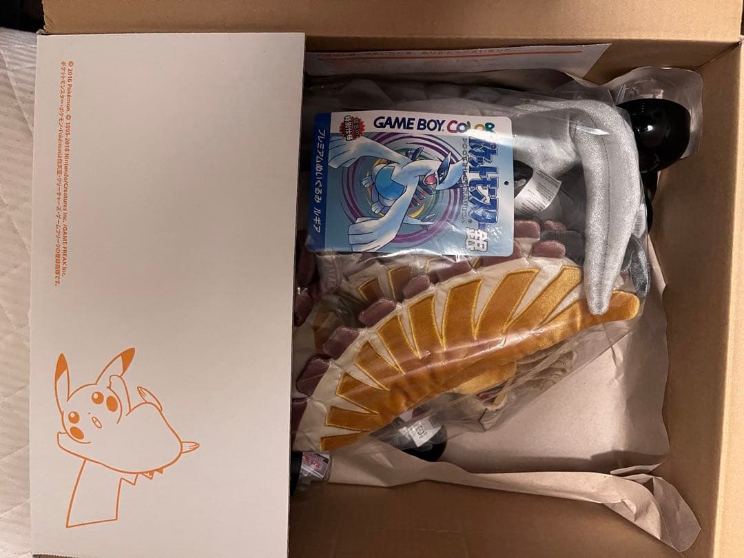 ポケモン　ポケットモンスター金銀25th限定　ホウオウ　ルギア　ぬいぐるみ