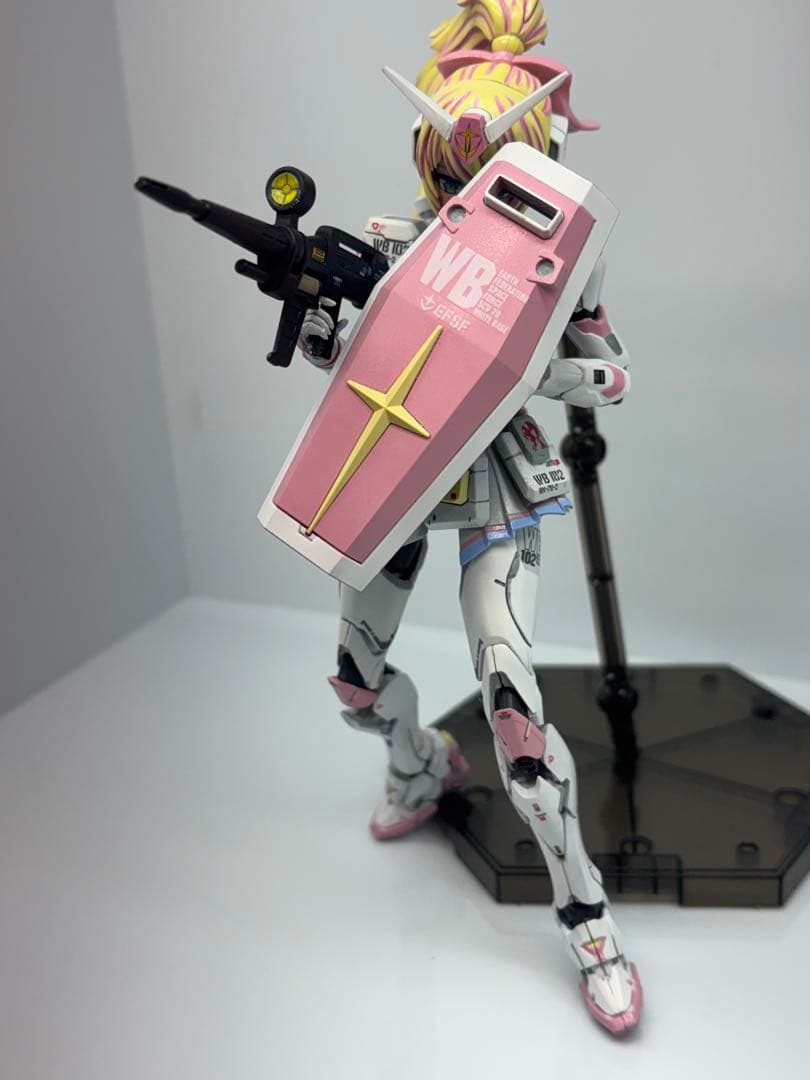 螢*典様 ガンダムRX78-2美少女プラモデルミキシング品