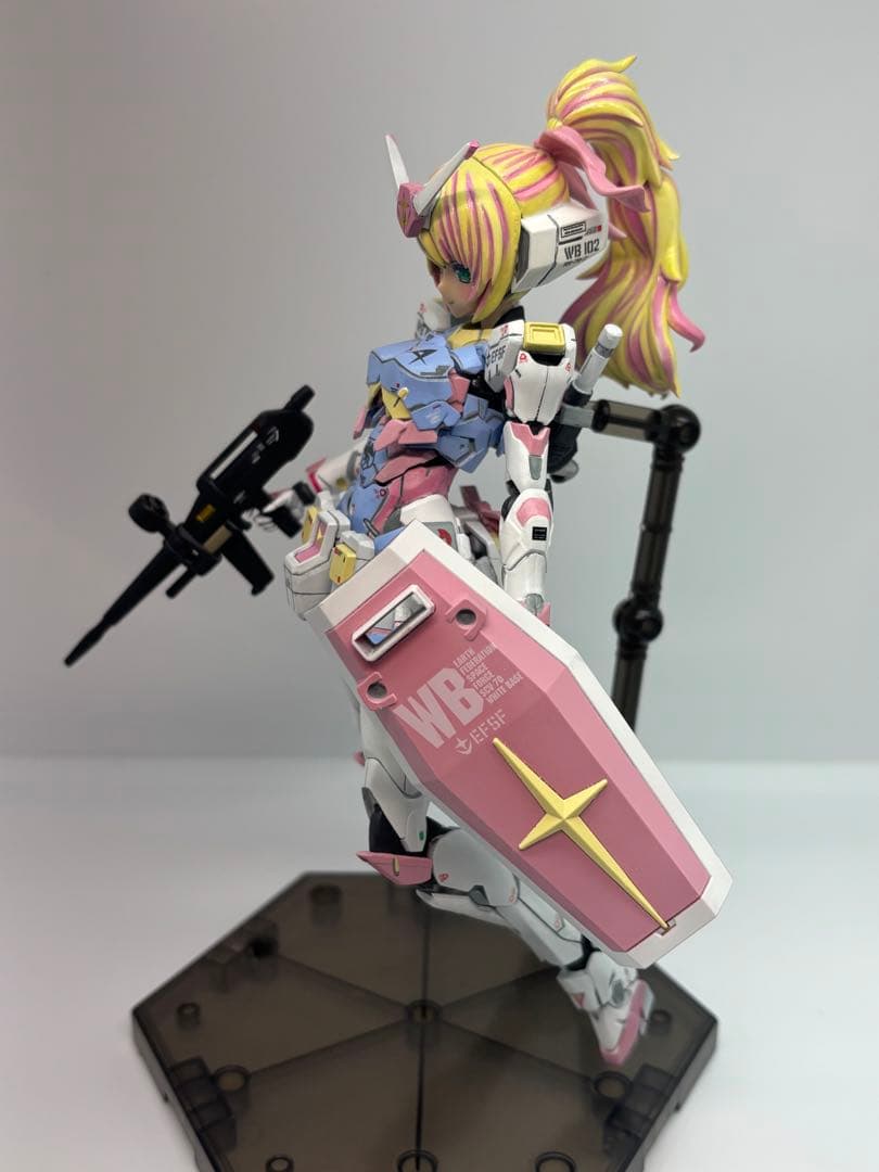 螢*典様 ガンダムRX78-2美少女プラモデルミキシング品
