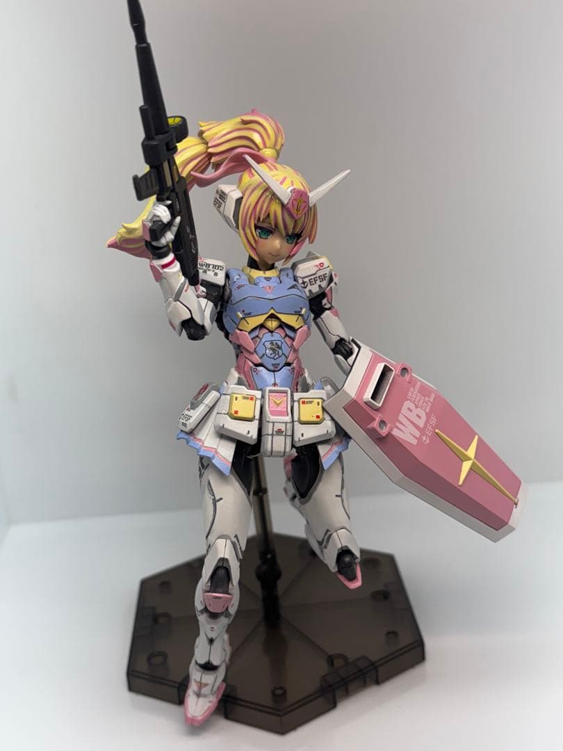 螢*典様 ガンダムRX78-2美少女プラモデルミキシング品