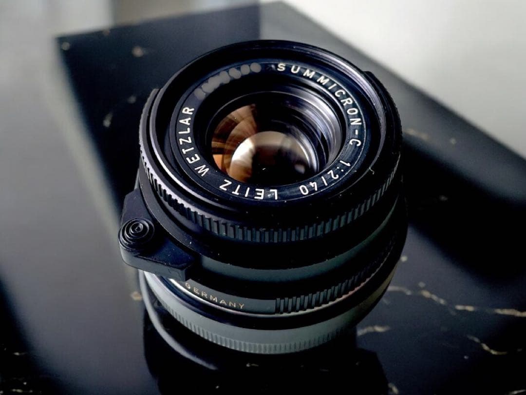 関東カメラサービスOH済票付　LEICA Summicron-C 40mm f2