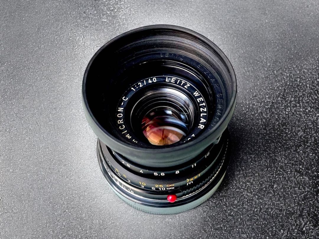 関東カメラサービスOH済票付　LEICA Summicron-C 40mm f2