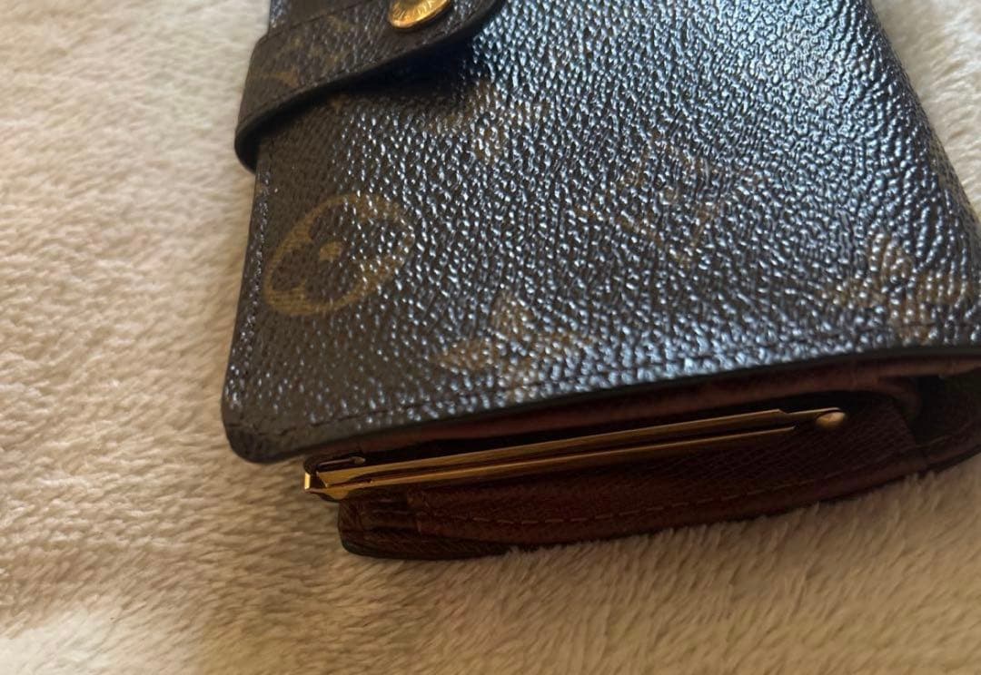 Louis Vuitton 二つ折り財布 ダークブラウン　極美品