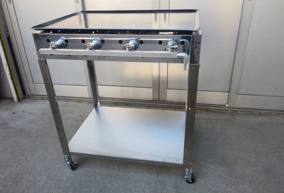 焼きそば 鉄板焼き LPガス グリドル 専用台付き お好み焼き