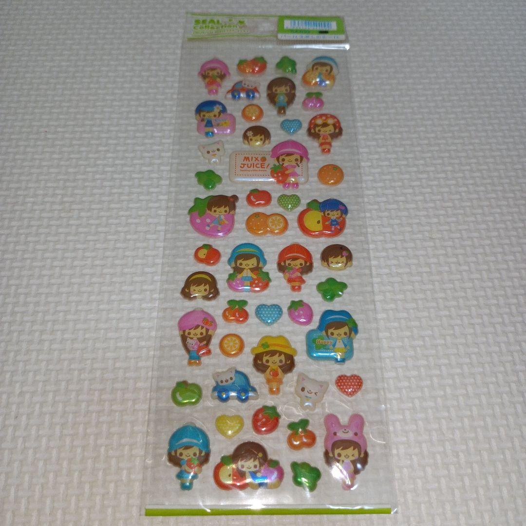 平成レトロ　クラックス　フレークシール　MIXTUICE！平成女子　キーホルダー