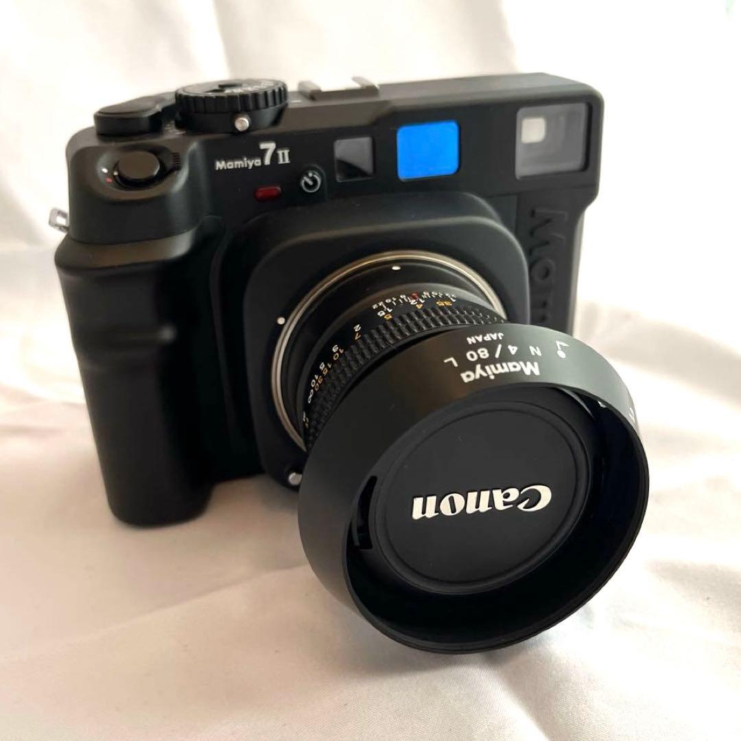 【完動美品】Mamiya7II Mamiya N 1:4 f=80mm L付