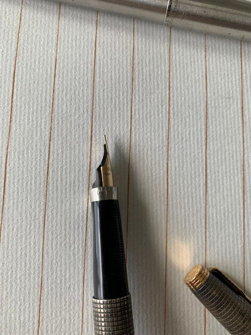 中古品 パーカー 75 シルバー、61、45 万年筆 3本セット