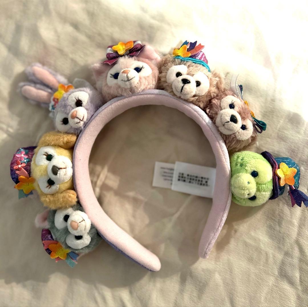 香港ディズニー20周年記念　ダッフィーフレンズカチューシャ