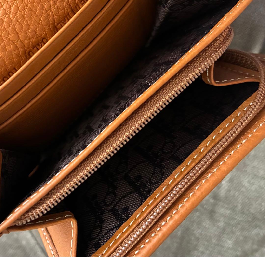 ✨美品✨Dior Vintage... saddle wallet /•᷅•᷄\Ⳋ