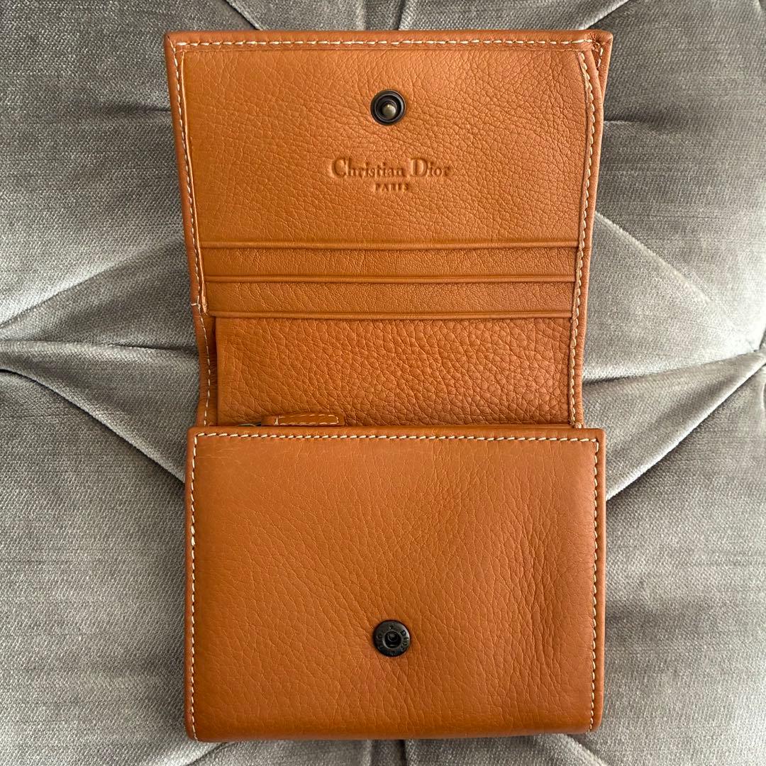 ✨美品✨Dior Vintage... saddle wallet /•᷅•᷄\Ⳋ