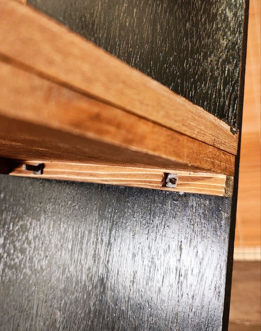 木製本棚5段　オープンラック　昭和レトロ　古家具