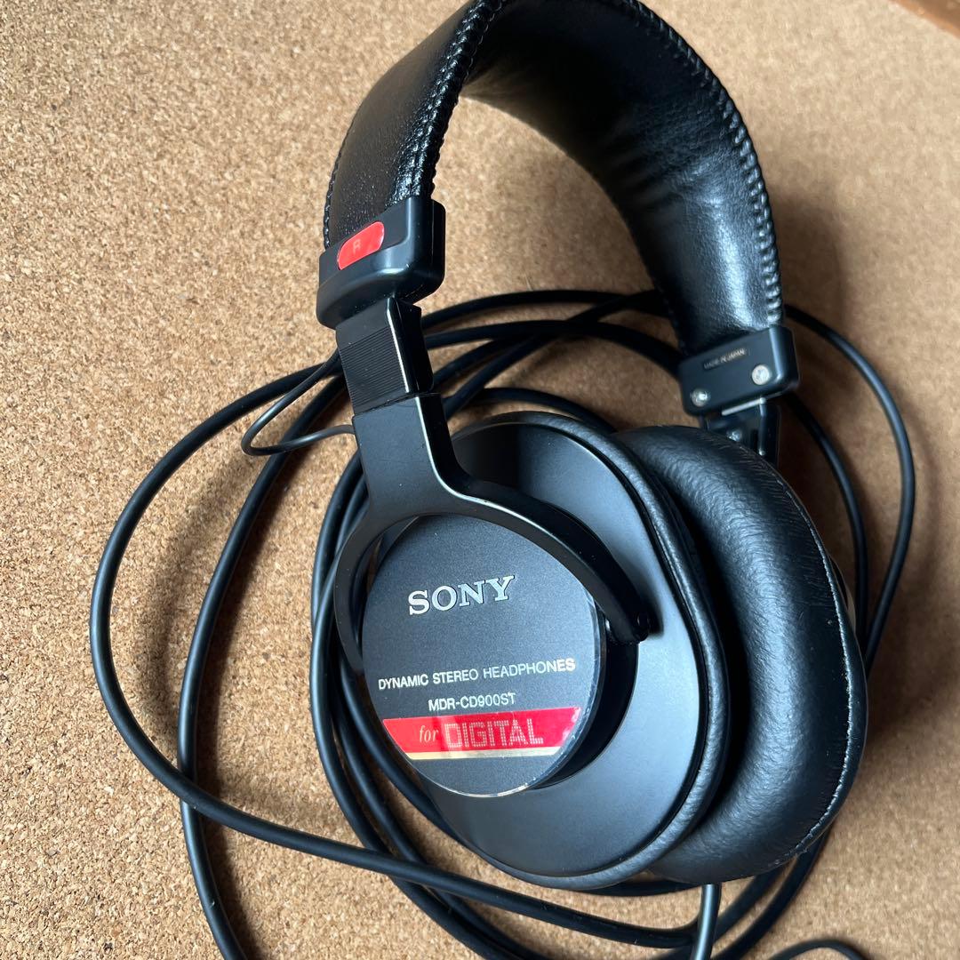 SONY スタジオモニターヘッドホン MDR-CD900ST 変換プラグ付