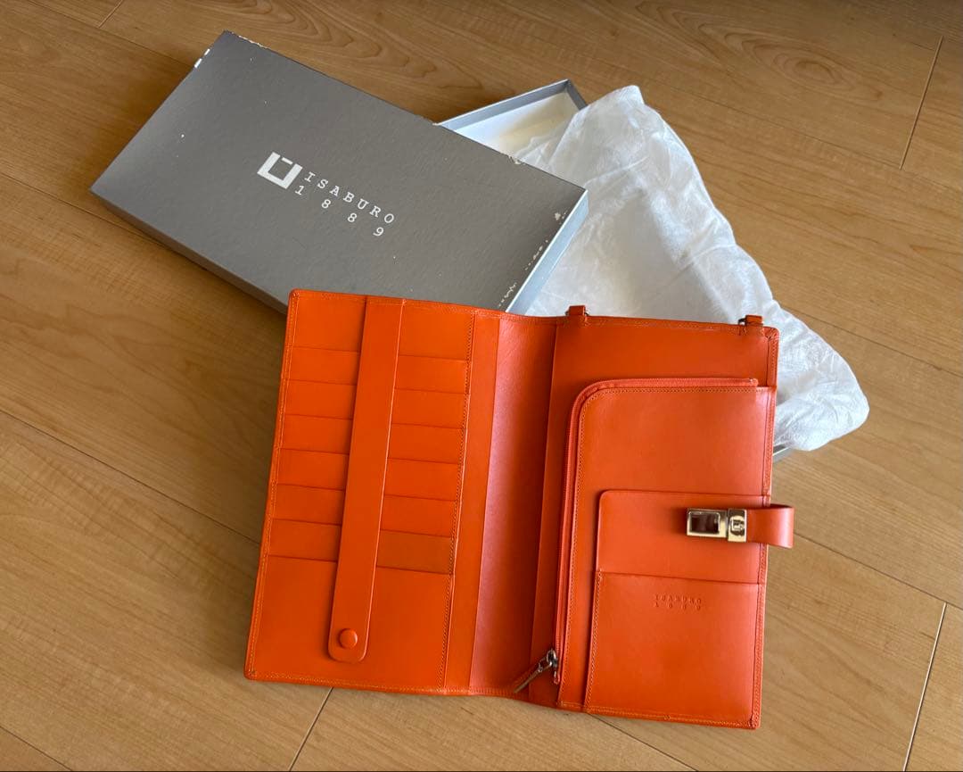 【新品未使用・希少】ISABURO 1889 本革多機能手帳＆ペンケース