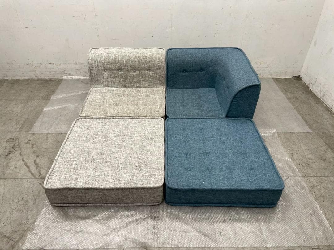 T7177☆美品☆Yogibo☆ヨギボー☆Modju☆モジュ☆システムソファ4点