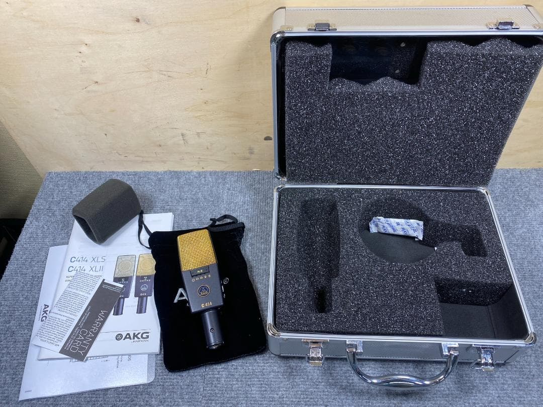 美品 AKG C414 XLⅡ コンデンサーマイク