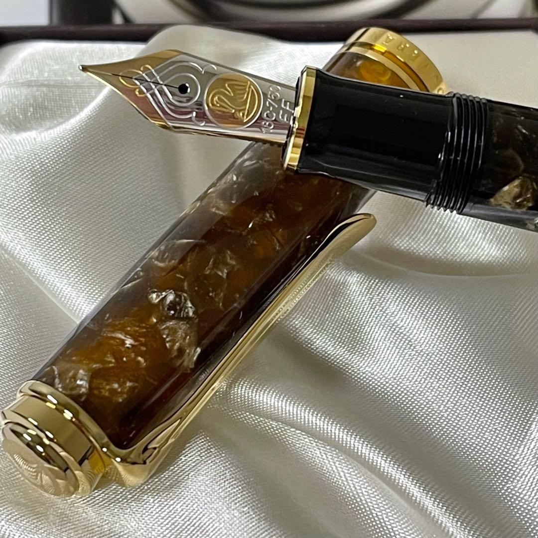 【特別生産品 未使用】ペリカン 万年筆 スーべレーン800 ルネッサンスブラウン