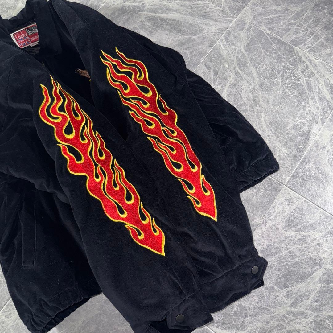 HOUSTON Lucky Stroke 別珍 短丈 ジャケット