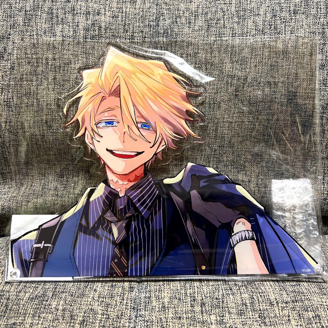 も*ち様 列強戦線　エイデン・D・アダムス　超大吉　バストアップアクスタ　まるく