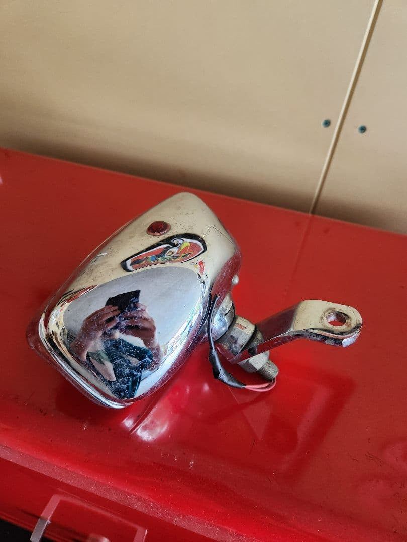 ハーレーバイク用クロームライト 約10cm x 6cm