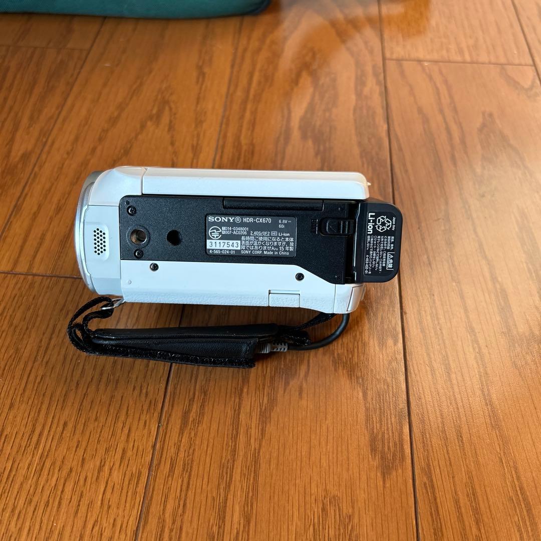 『美品』✨ソニーハンディカムビデオカメラＣＸ670 zi-go