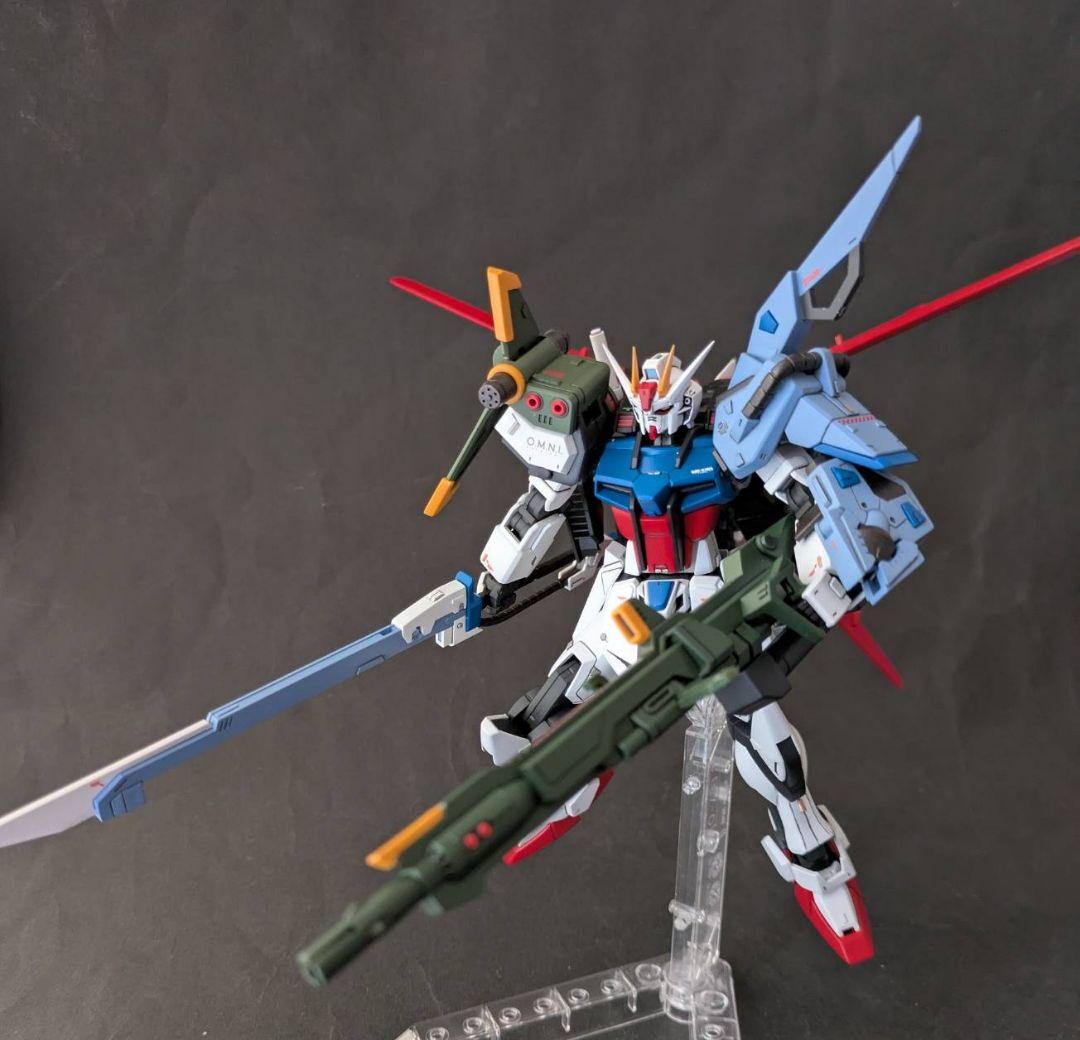 1/144パーフェクトストライクガンダム（HG＋オプションパーツ0102）完成品