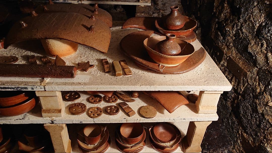 ◎136..中皿…備前焼