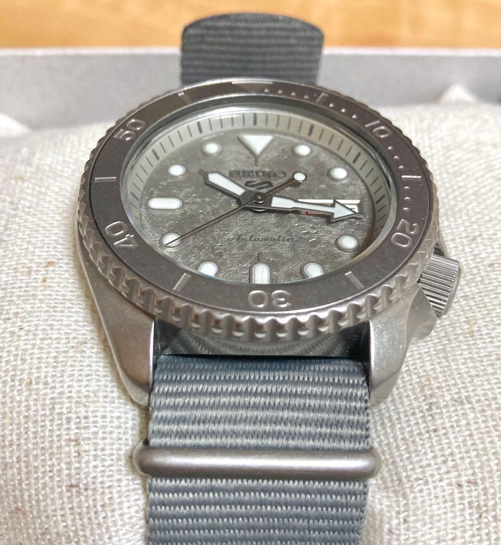 レア！美品！SEIKO 5 スポーツ セメントボーイ 自動巻き SBSA127