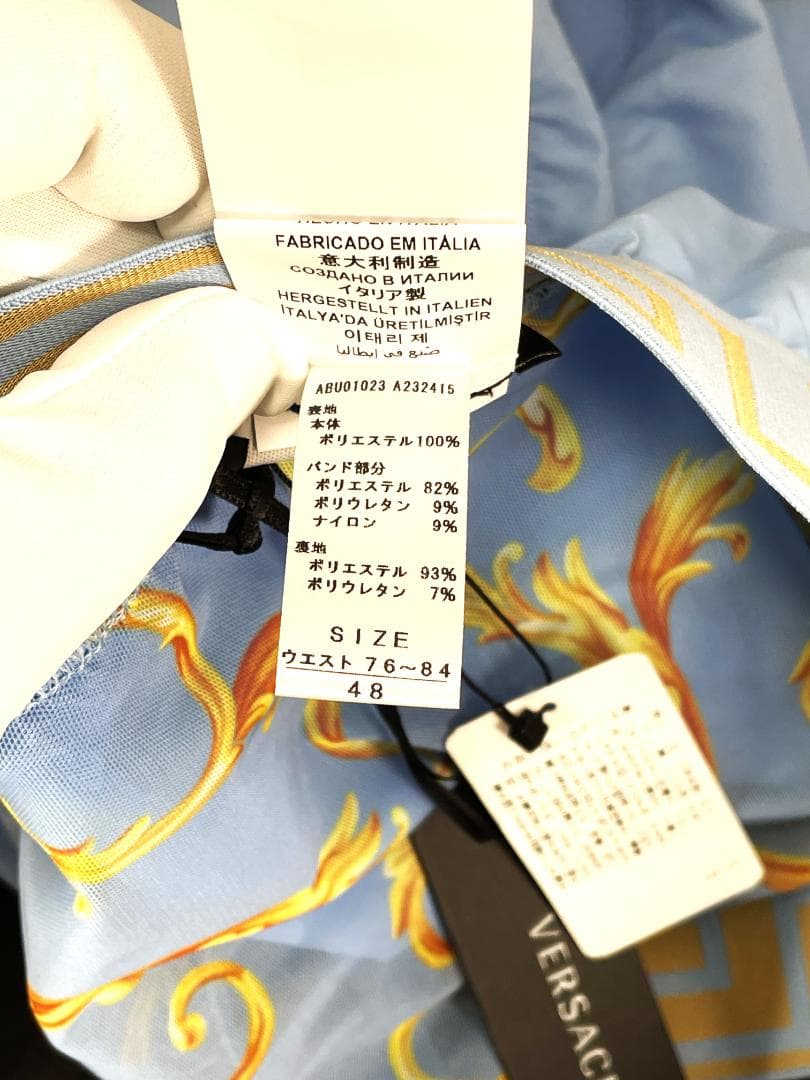 VERSACE ヴェルサーチ 水着 スイムショーツ メドゥーサ Ｍサイズ