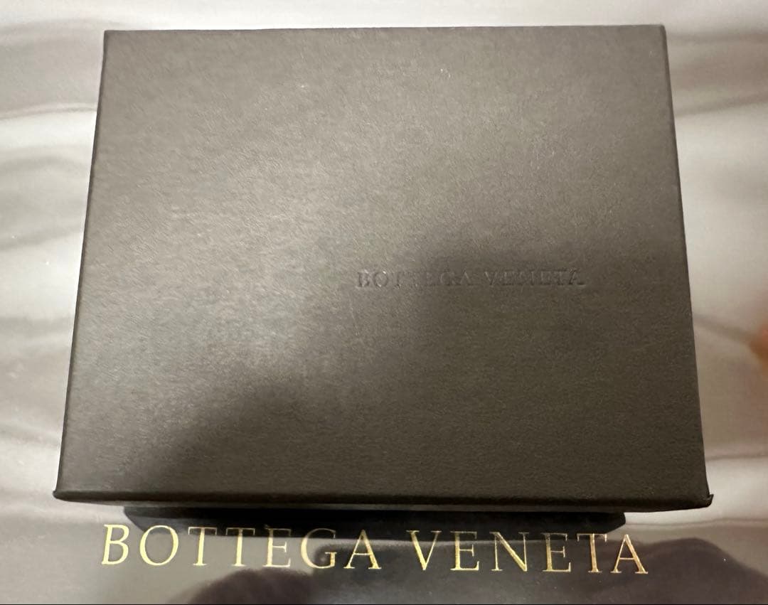 ★【美品】ボッテガヴェネタ ケース ラム／ネイビーブルー/✨✨✨2️⃣
