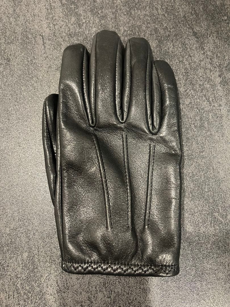 【未使用品】MOTO ホースレザーショートグローブ ウォッシャブルホースレザー