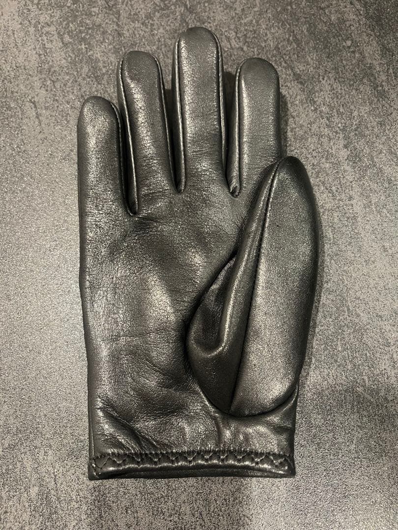 【未使用品】MOTO ホースレザーショートグローブ ウォッシャブルホースレザー