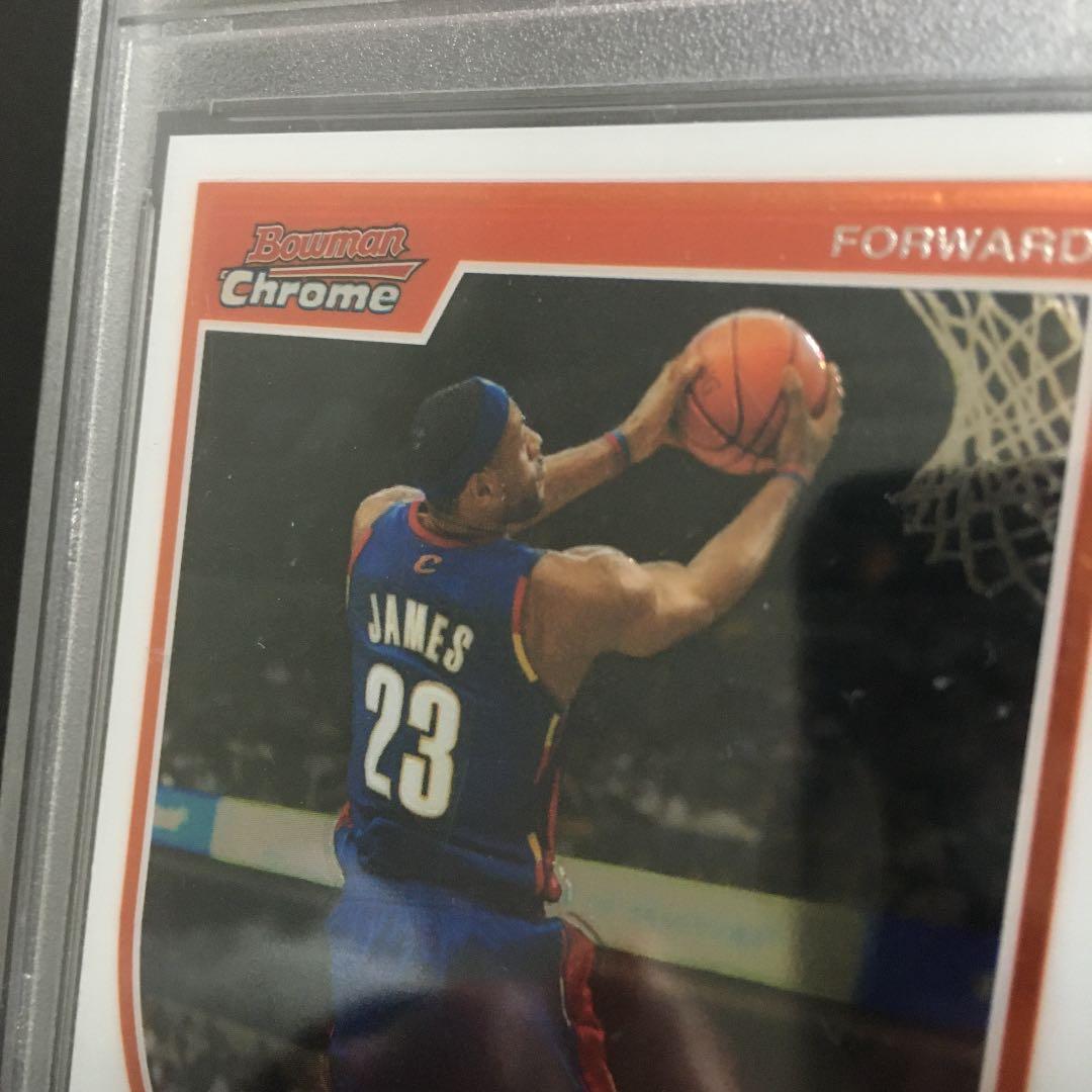 その他 2007 Bowman Chrome LeBRON JAMES PSA10