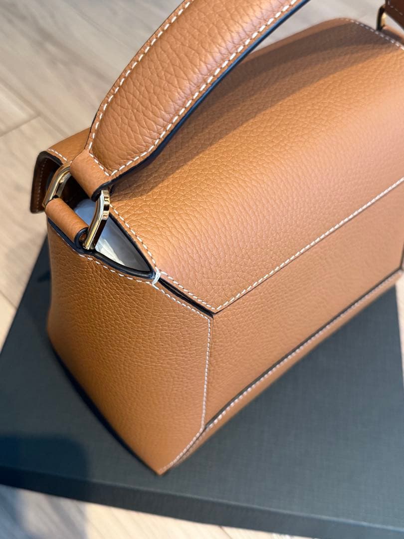 美品 STRATHBERRYストラスベリー モザイクバッグ　ブラウン