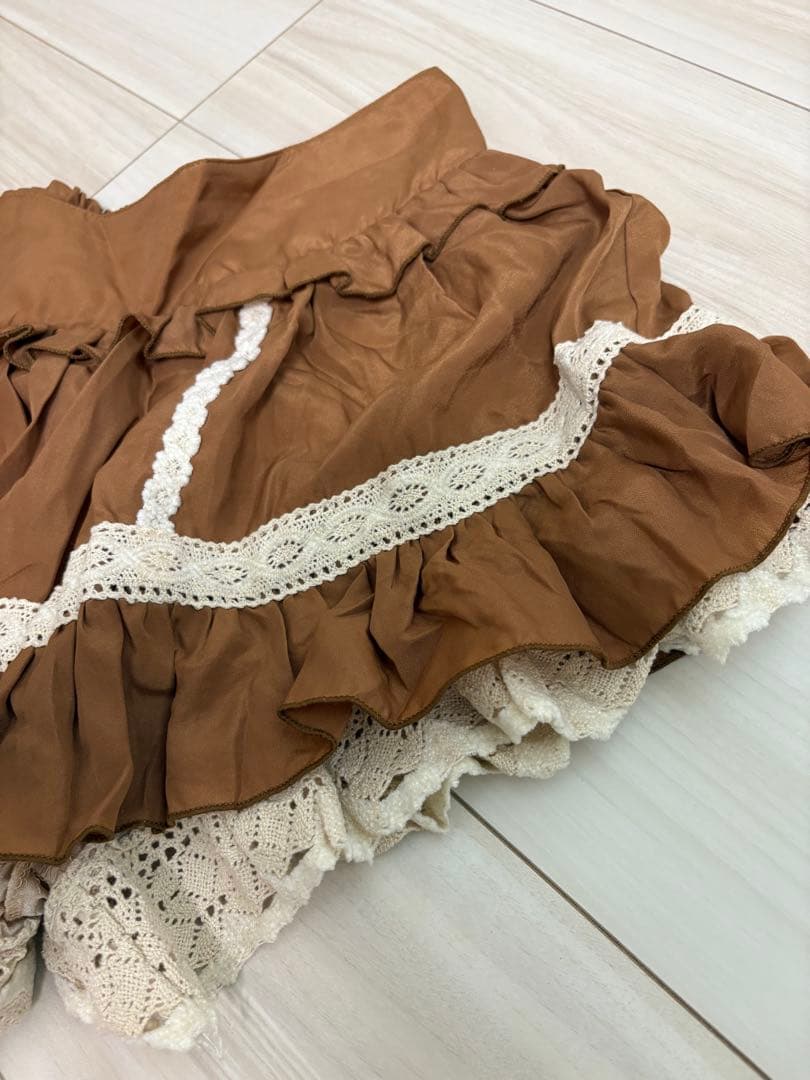 LIZLISA ミニキュロット フェアリーグランジ 森ガール y2k 平成ギャル