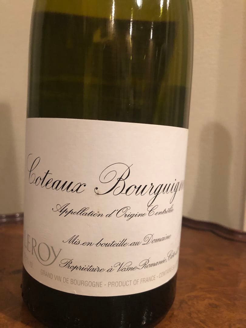 ルロワ【ドメーヌルロワ】コトーブルギニオン2012【セラー保管管理】