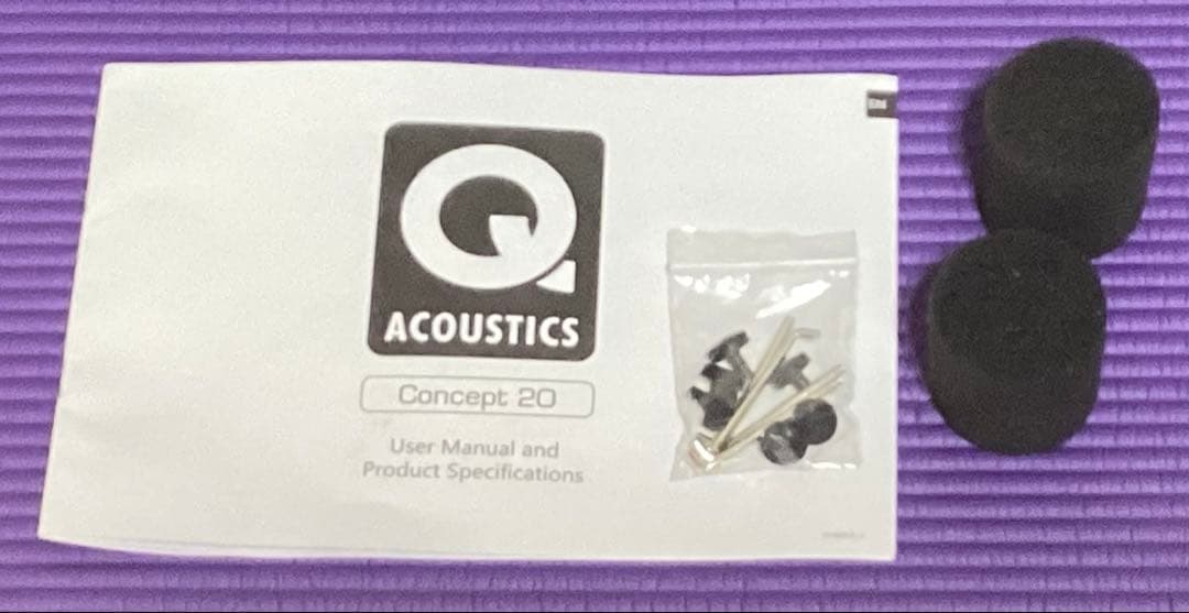 Q Acoustics Concept20 スピーカー 動作品