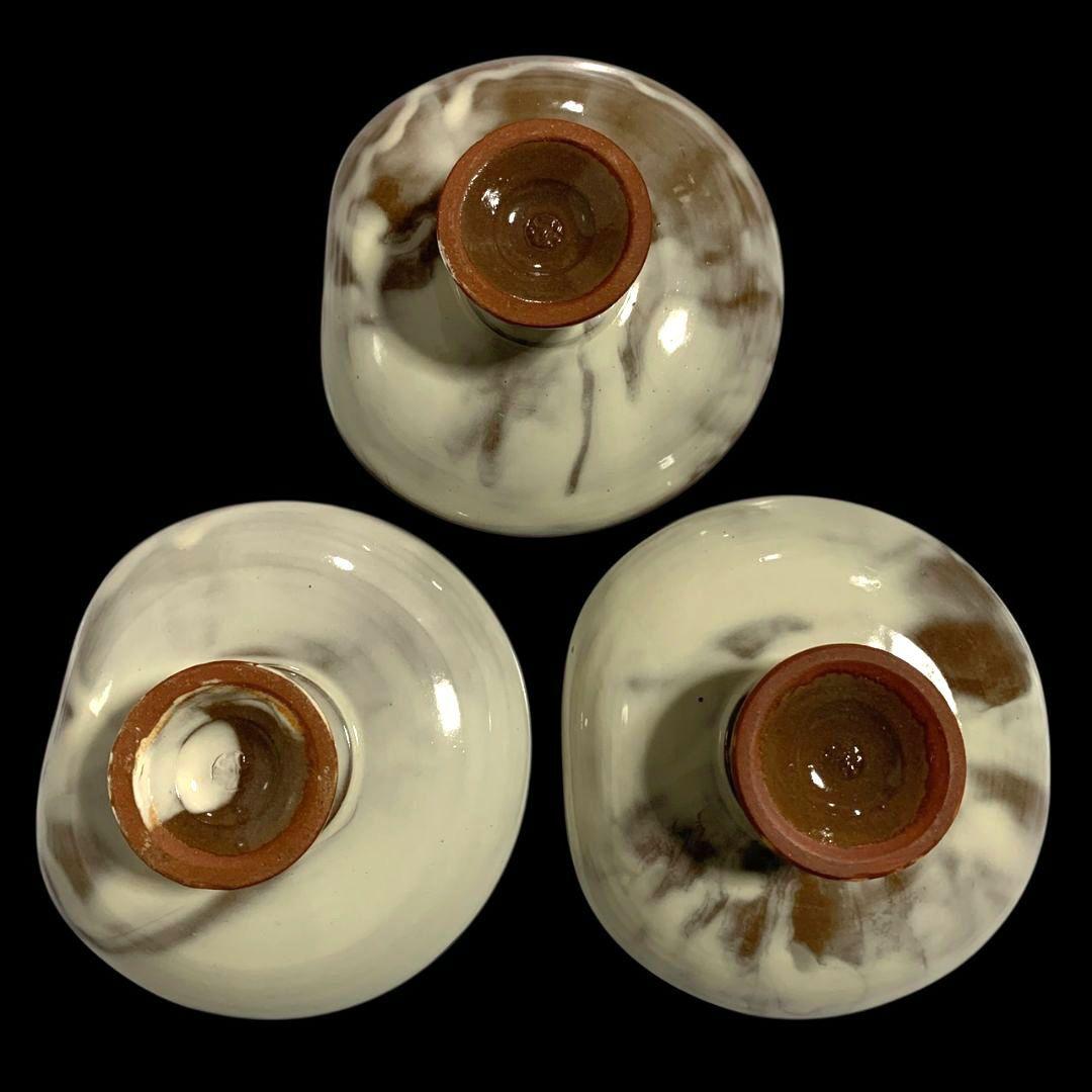 清水焼 京焼 陶葊 陶あん コンポート フルーツ皿 高台皿 3客セット